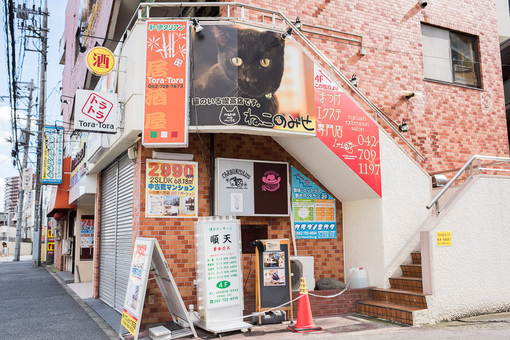 猫カフェ・ねこのみせの外観